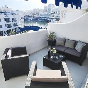 In Puerto Marina With Beautiful Views Of The Sea And The Boats , Benalmadena Spain
