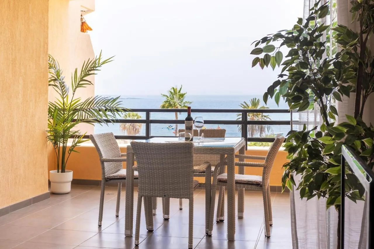 Frontline Penthouse With Heated Pool And Parking Apartment Los Cristianos